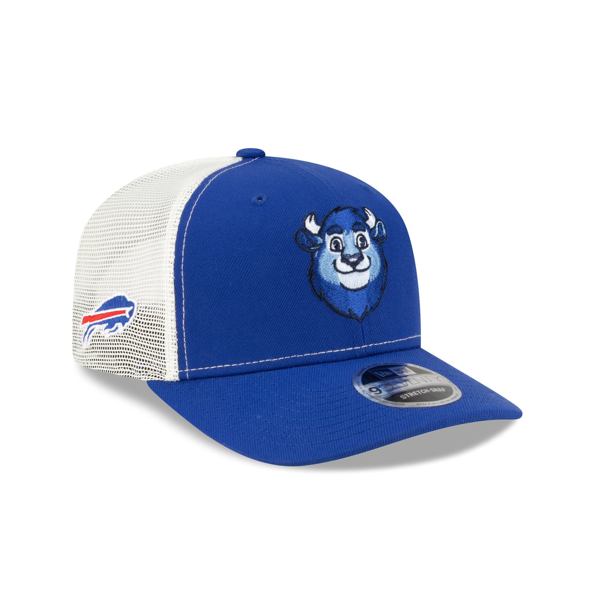 Buffalo Bills Mascot 9SEVENTY Trucker Hat - Nextgenmallstore