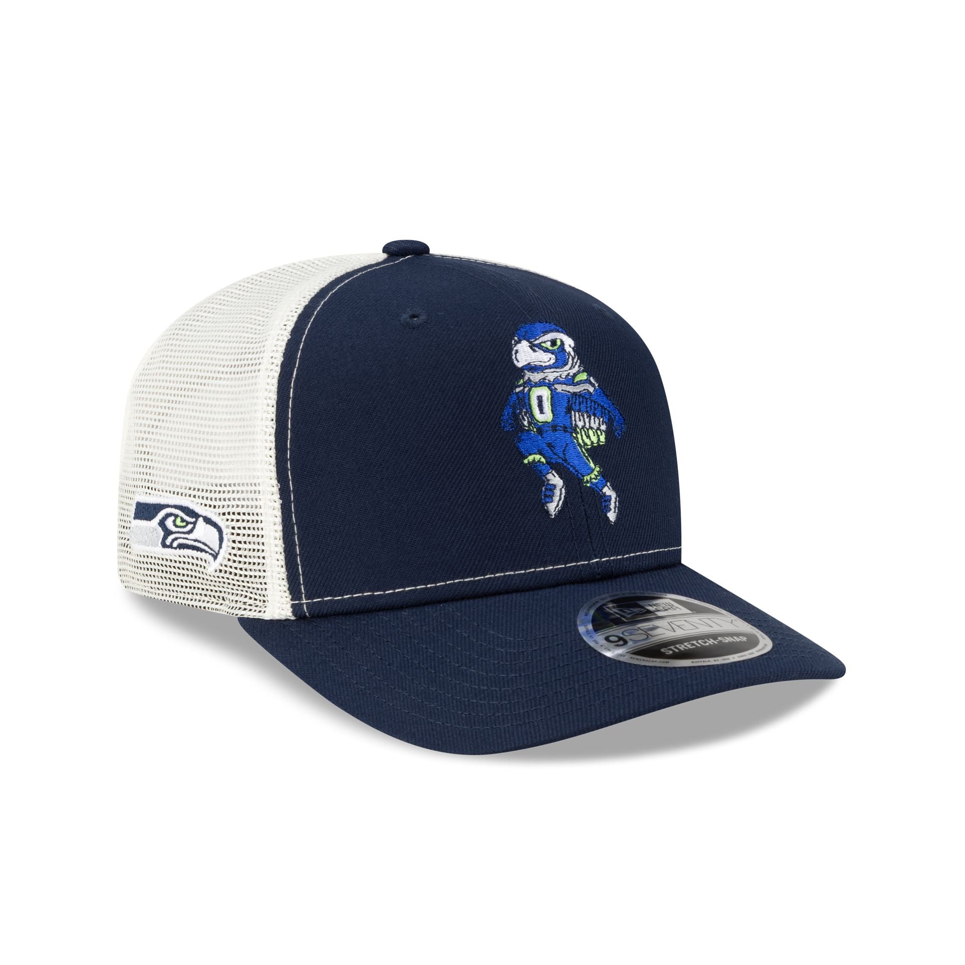 Seattle Seahawks Mascot 9SEVENTY Trucker Hat - Nextgenmallstore