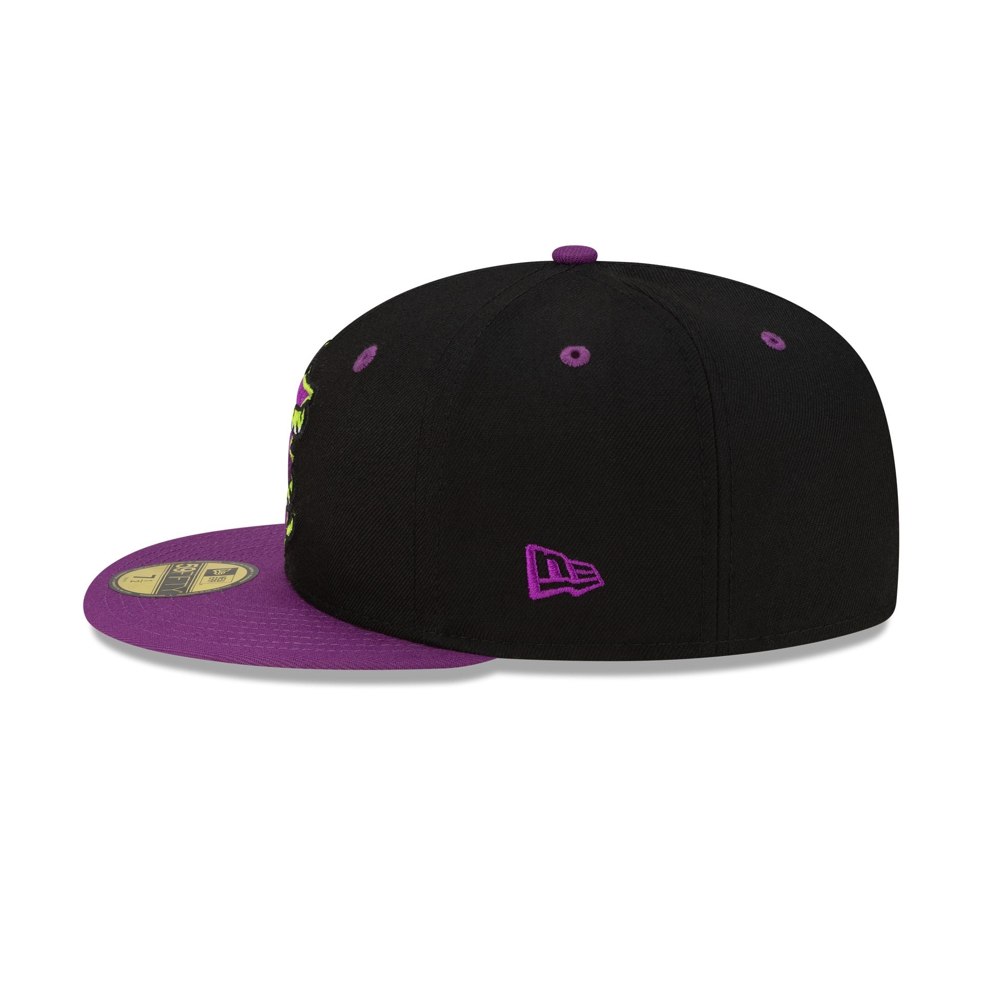 Wisconsin Timber Rattlers Halloween Purple 59FIFTY Fitted Hat