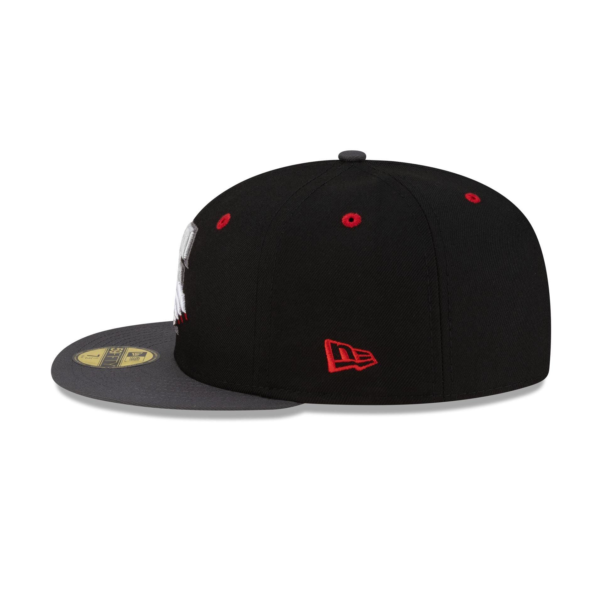 Fresno Grizzlies Halloween Red 59FIFTY Fitted Hat
