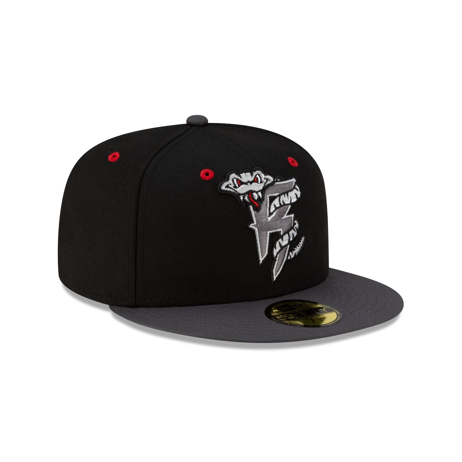 Wisconsin Timber Rattlers Halloween Red 59FIFTY Fitted Hat