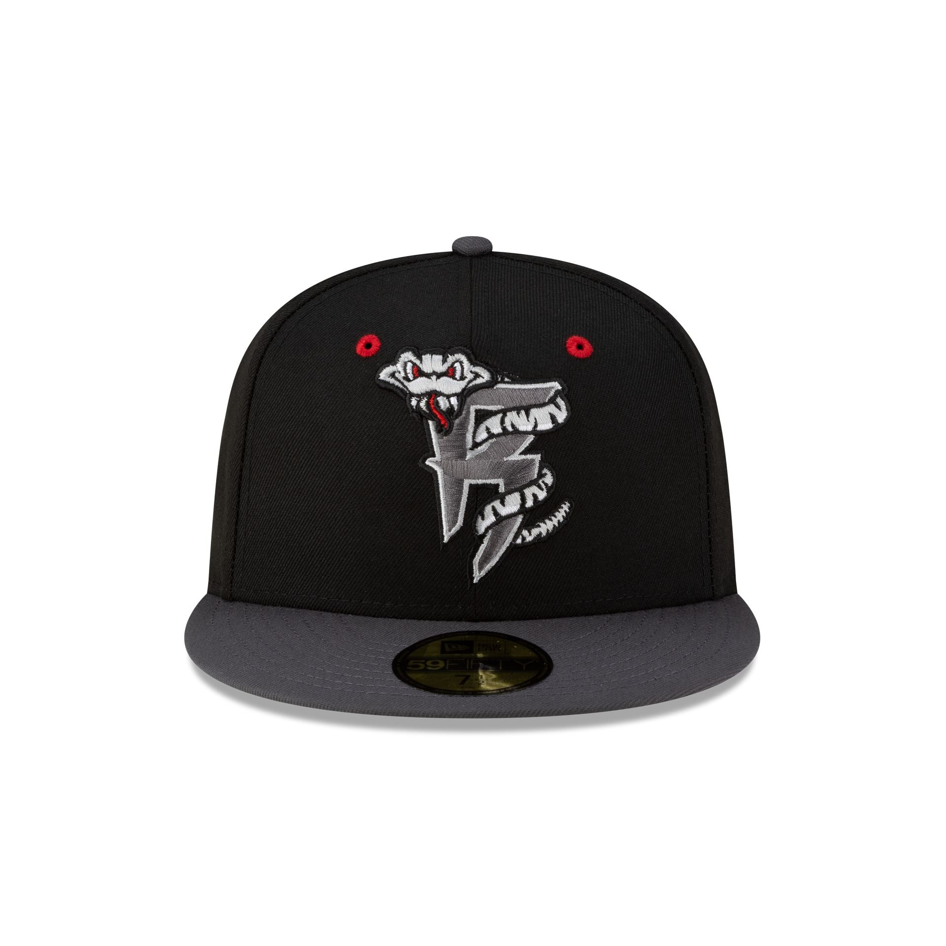 Wisconsin Timber Rattlers Halloween Red 59FIFTY Fitted Hat