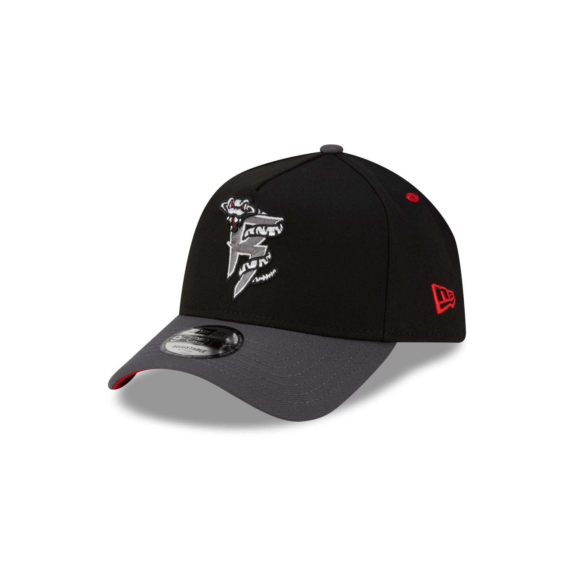 Wisconsin Timber Rattlers Halloween Red 9FORTY A-Frame Snapback Hat - Nextgenmallstore