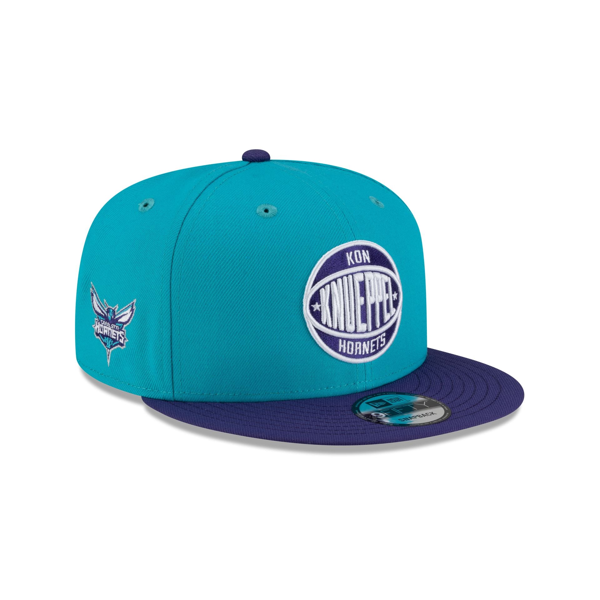 Charlotte Hornets Kon Knueppel 9FIFTY Snapback Hat - Nextgenmallstore