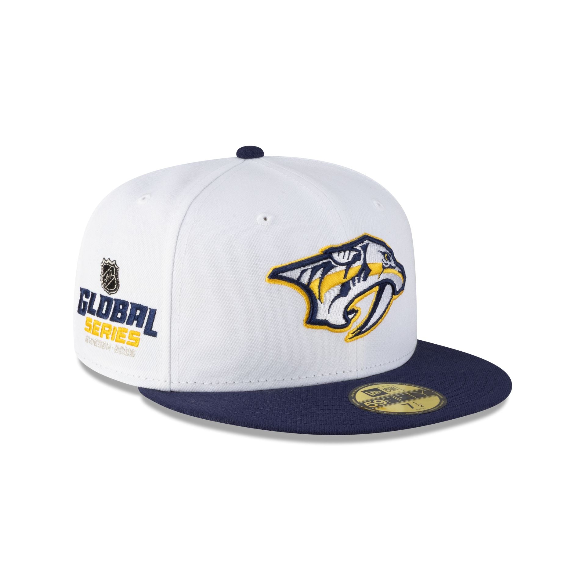 Nashville Predators 2025 Global Series 59FIFTY Fitted Hat - Nextgenmallstore