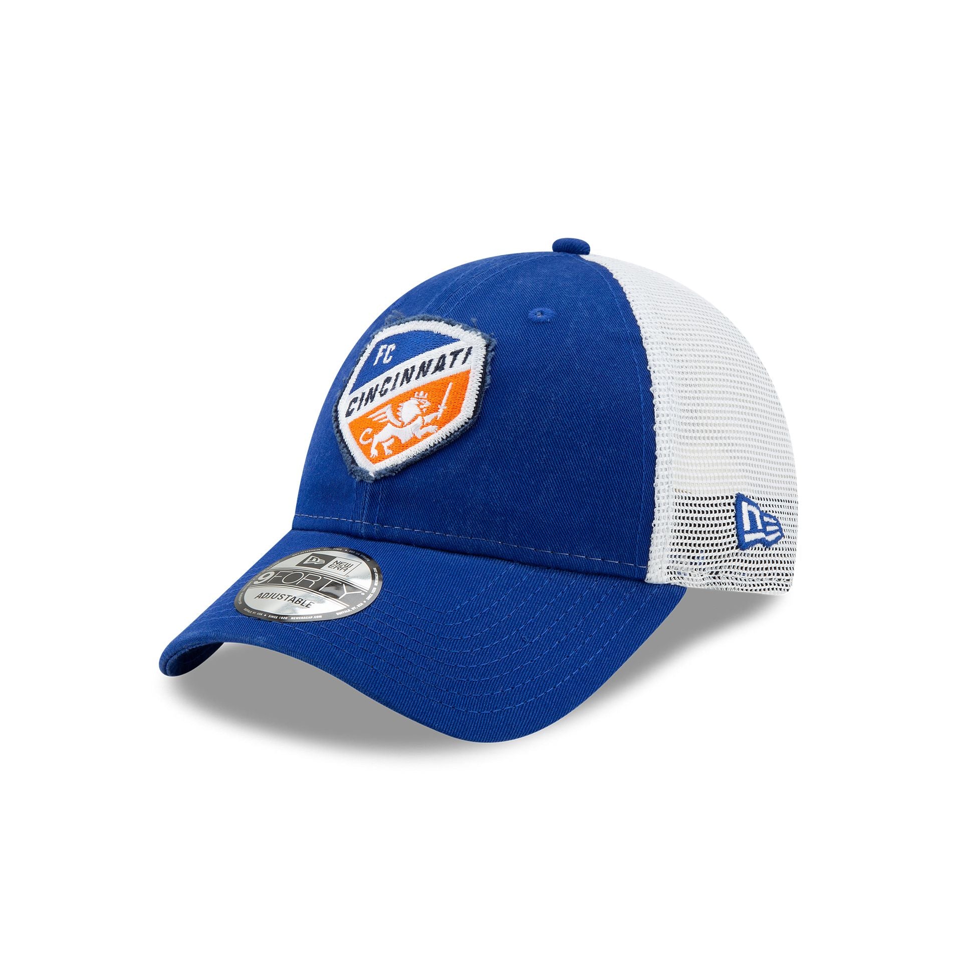 FC Cincinnati Blue 9FORTY Trucker Hat - Nextgenmallstore