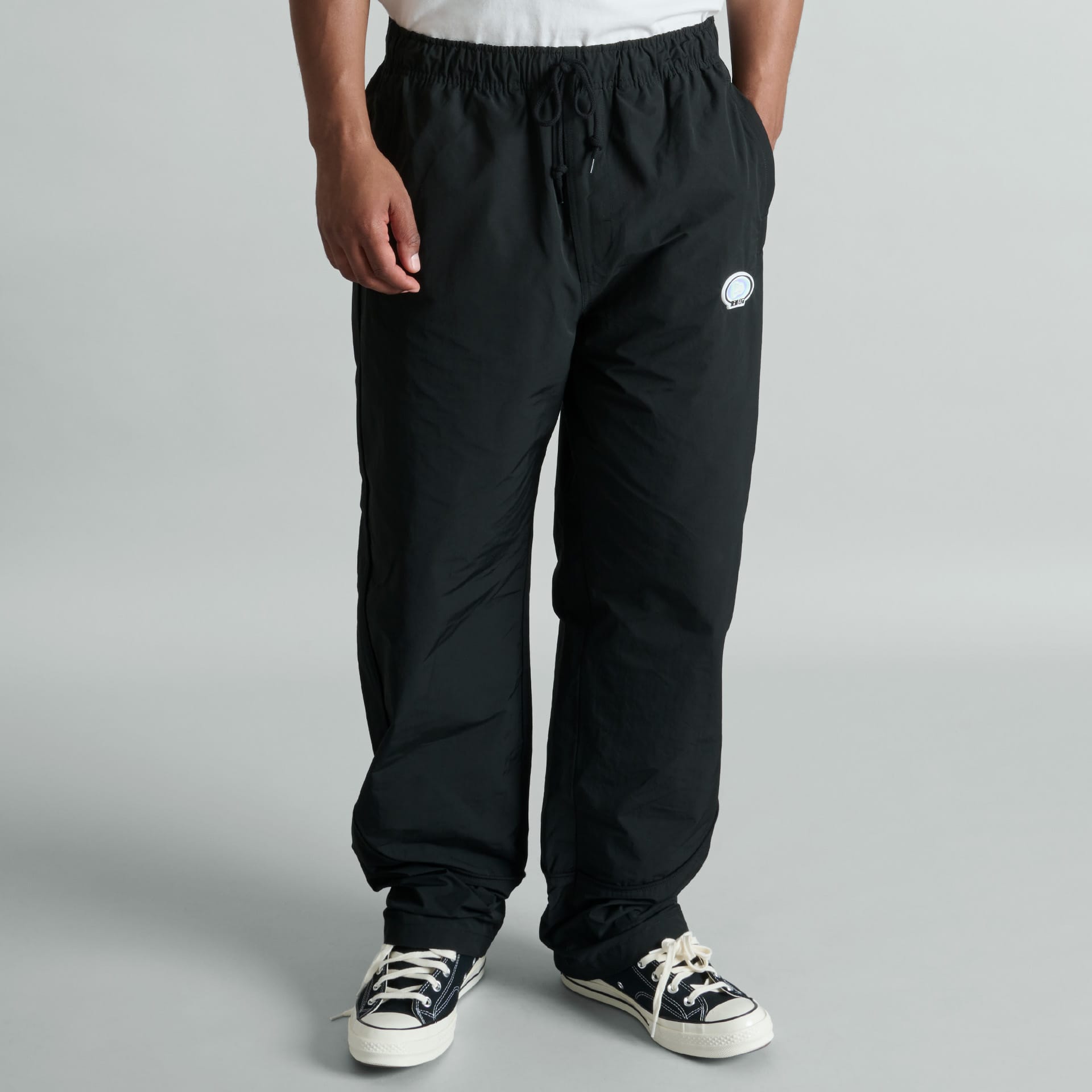 Larkin Black Track Pants - Nextgenmallstore