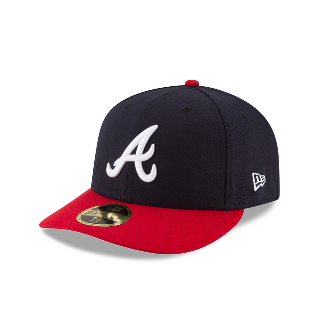 Atlanta Braves Authentic Collection Low Profile 59FIFTY Fitted Hat - Nextgenmallstore