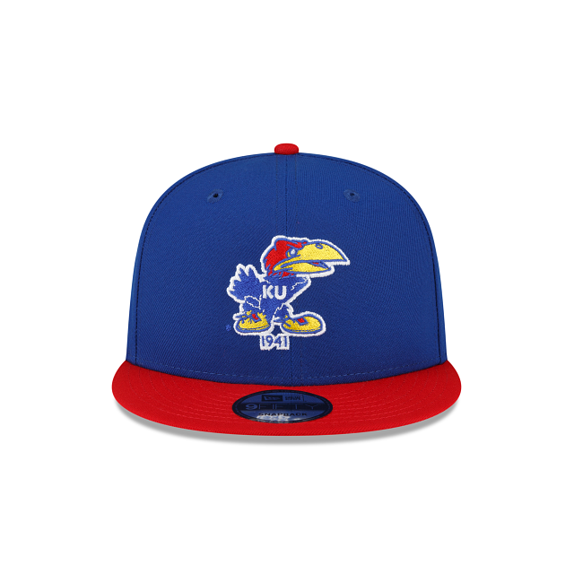 Kansas Jayhawks College Vault 9FIFTY Snapback Hat