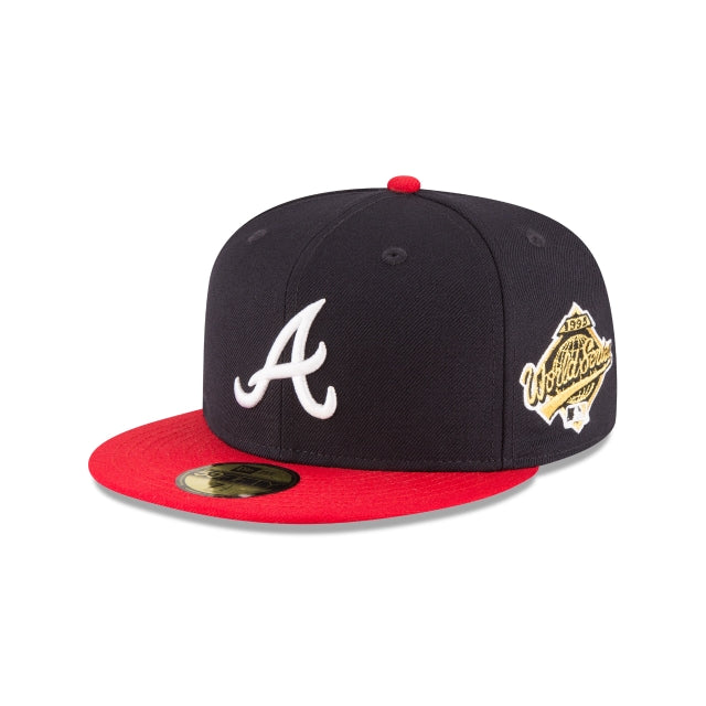 Atlanta Braves 1995 World Series Wool 59FIFTY Fitted Hat - Nextgenmallstore